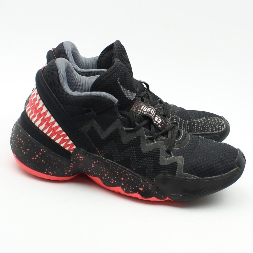 Adidas Don Issue 2 Boys Venom Black Basketball Shoes